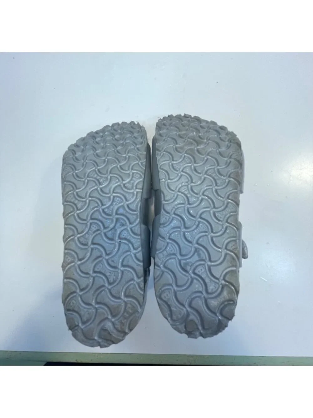 Birkenstock Kids Silver Rio Sandals, Size 9